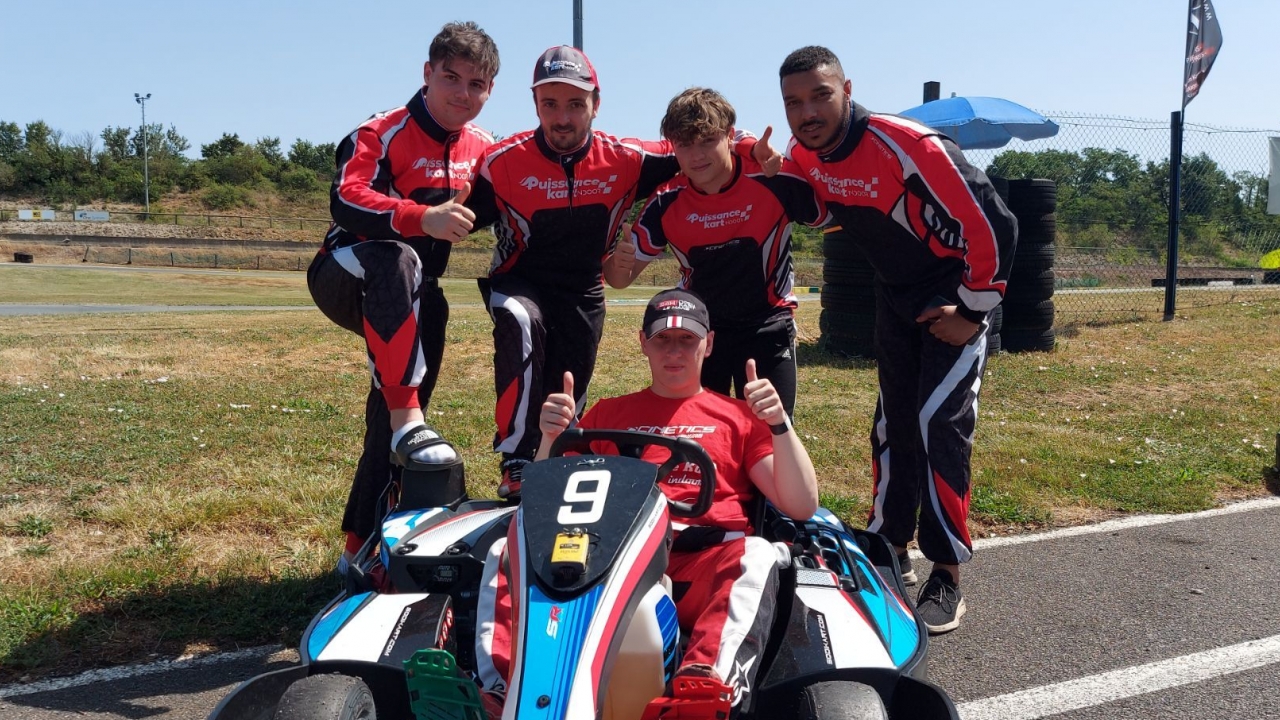 Votre équipe Puissance kart qualifiée pour la finale mondiale SWS